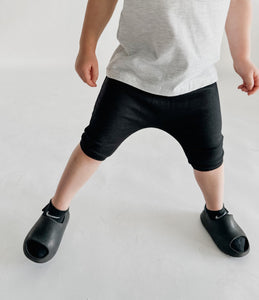 Black Harem Shorts