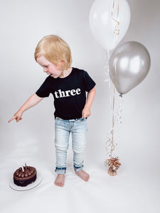 Birthday Tee - THREE