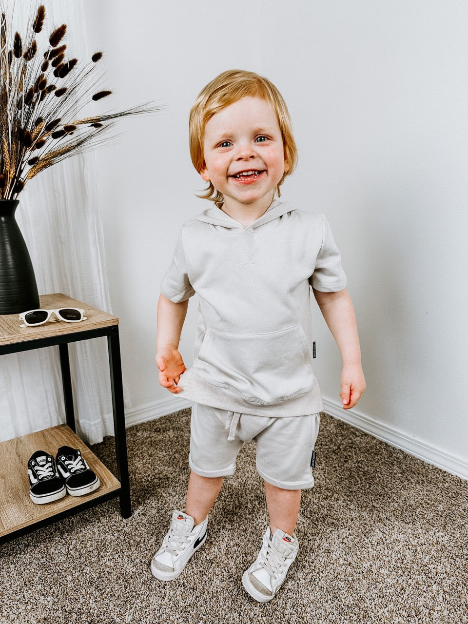 Toddler short sleeve hoodie clearance